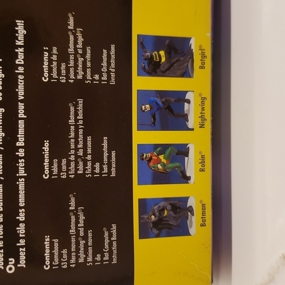 Mattel Batman Gotham City Mystery Game Ages 7+ 2-5 Players 2003 - Picture 10 of 10